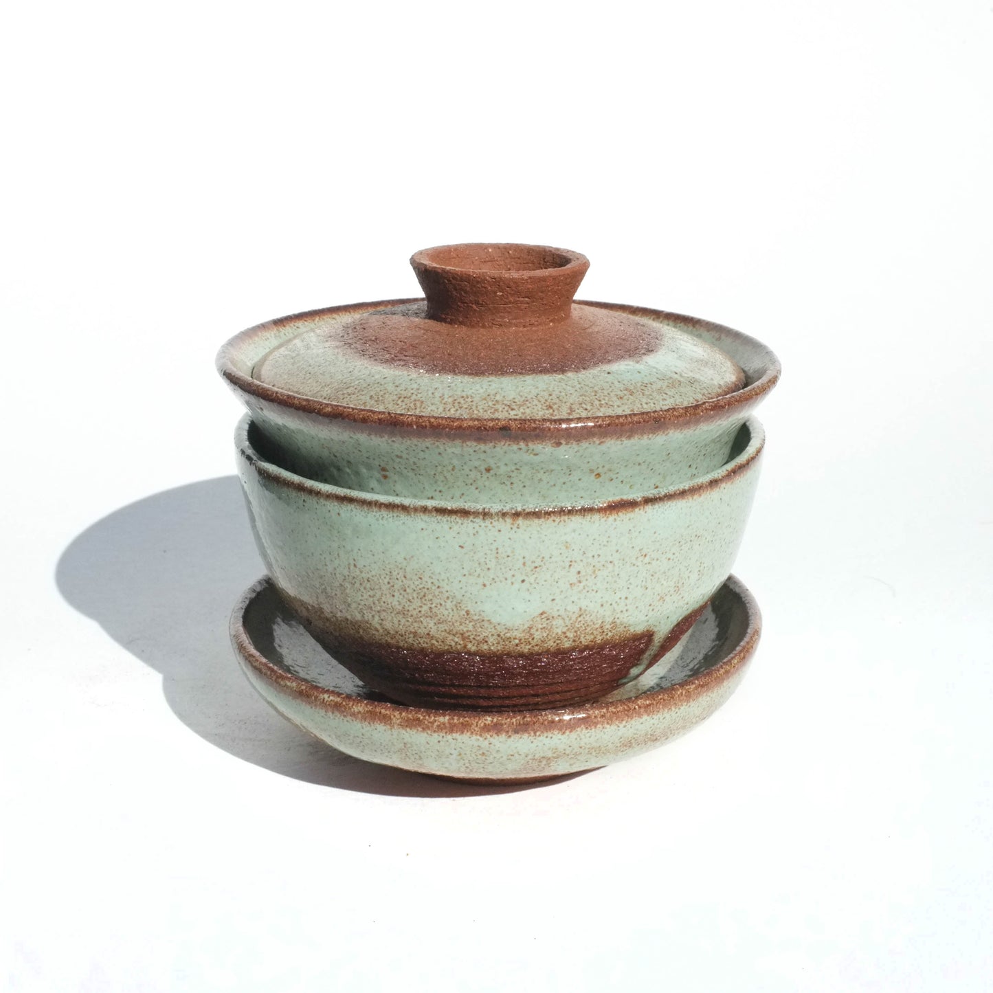 Minty Shino - 125ml Gaiwan and Teacup Set