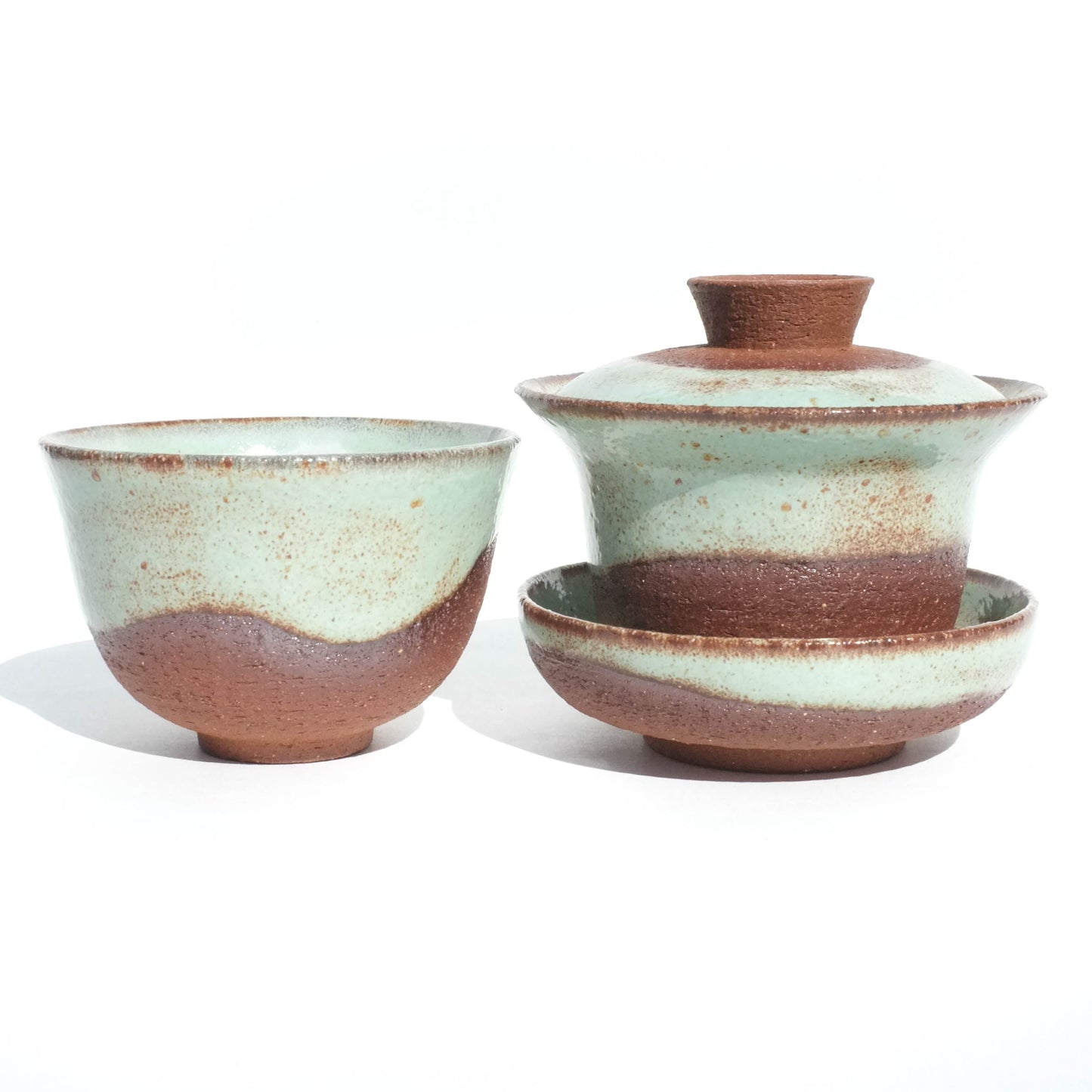 Sagebrush - 100ml Gaiwan and Teacup Set - Slight Discount!