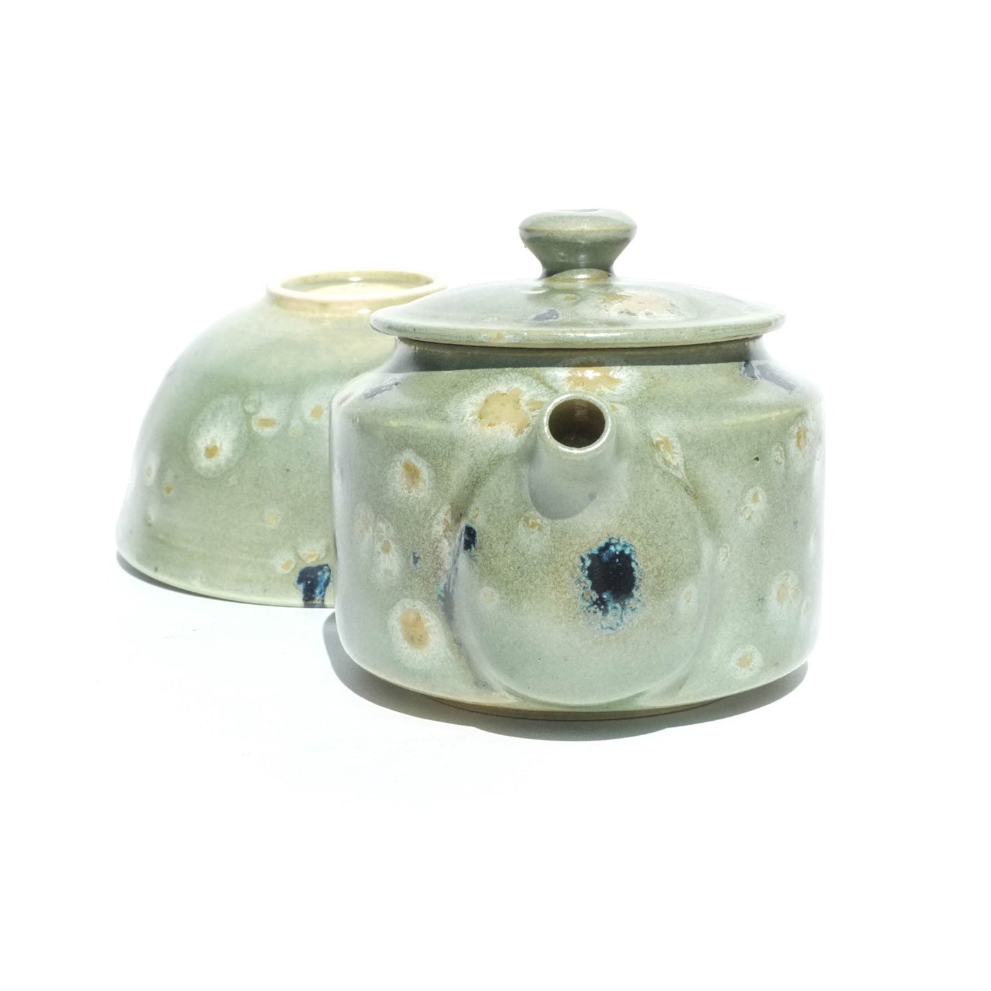 Malachite - 140ml Teapot and Teacup Set