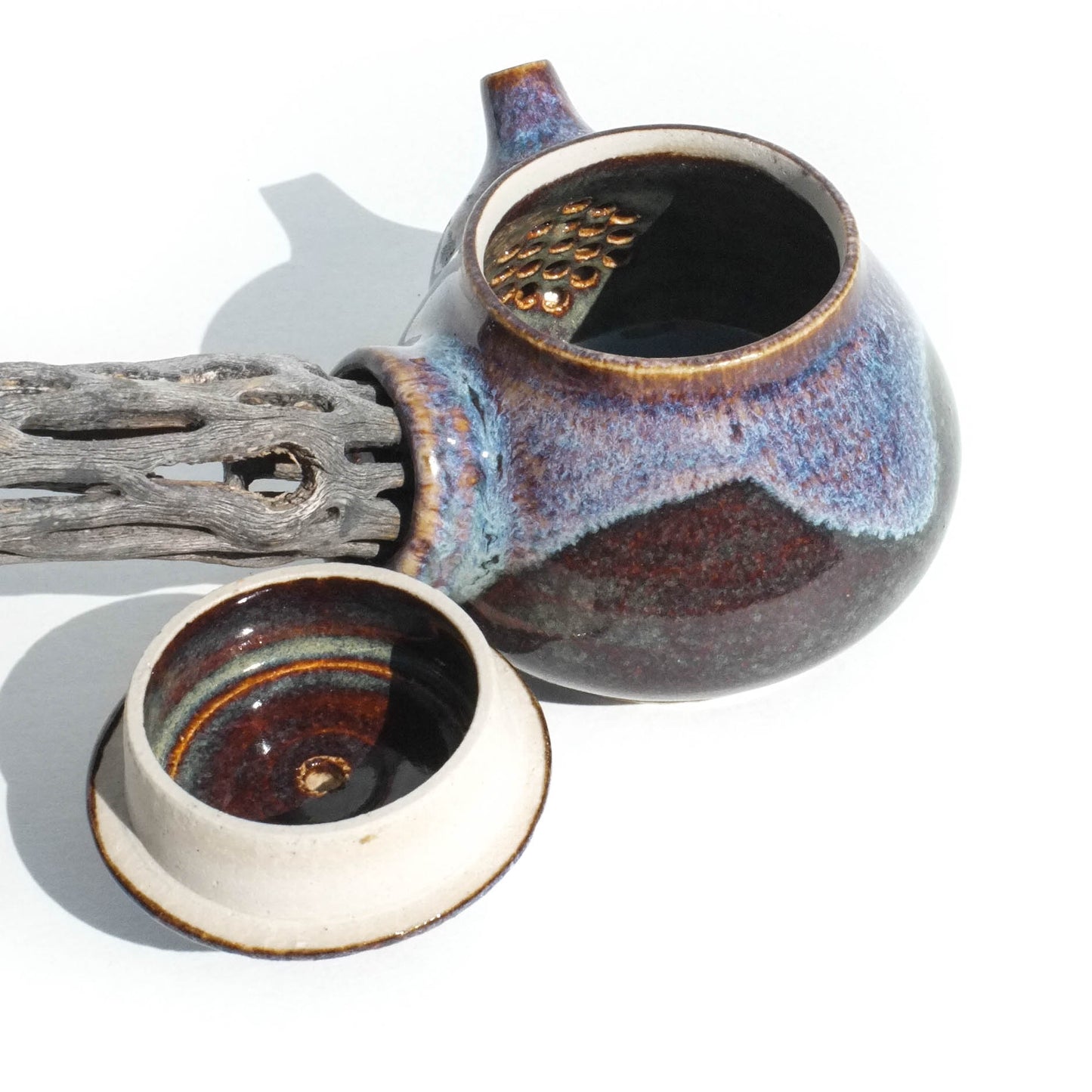 Desert Jewel - 80ml Mini Cholla Handled Teapot and Teacup Set