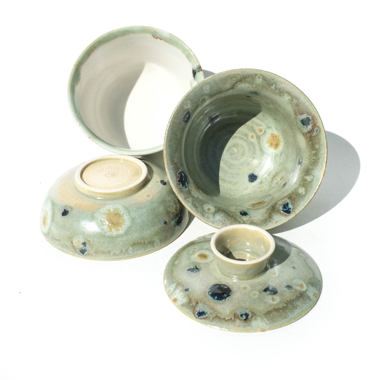 Malachite - 105ml Gaiwan and Teacup Set