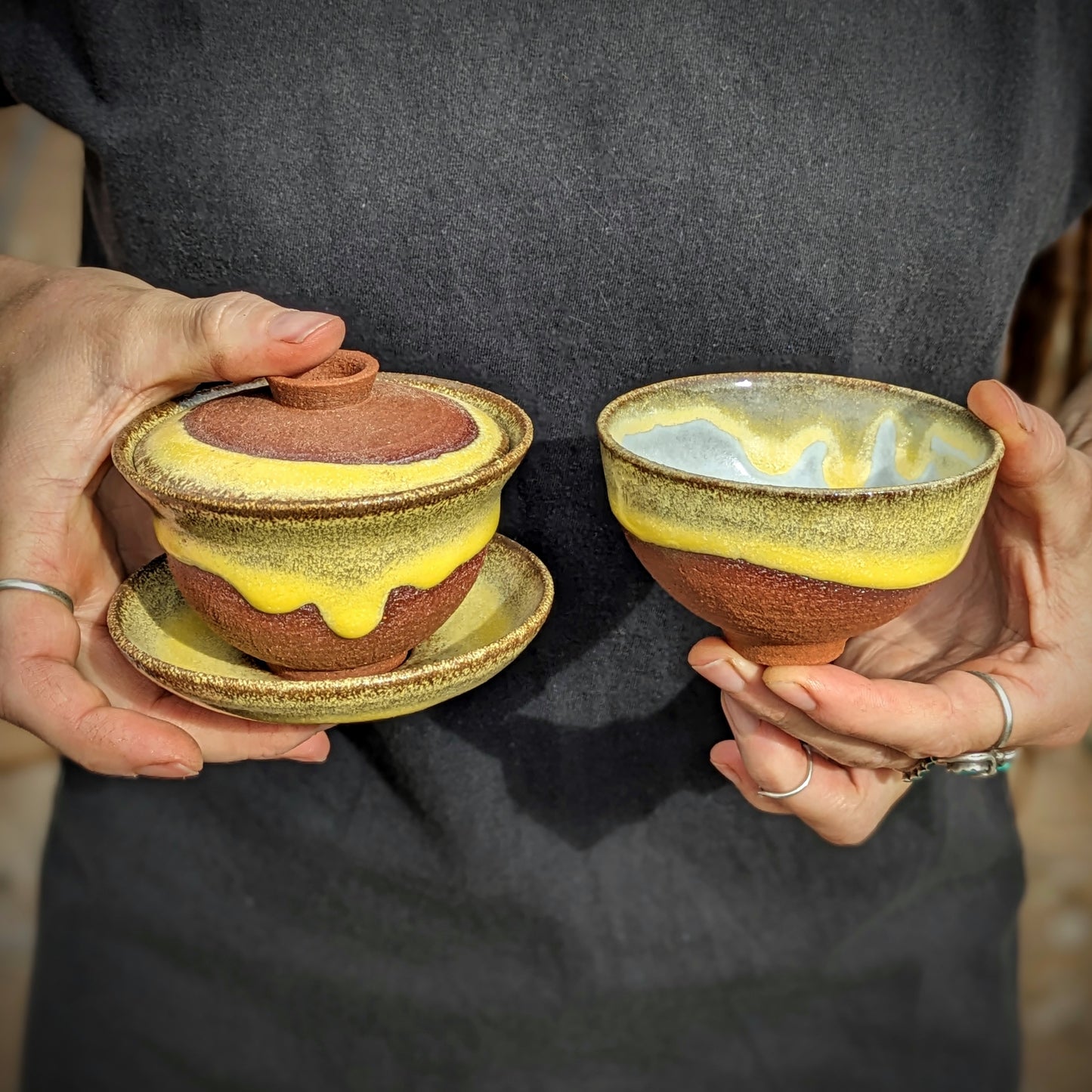Golden Aspen - 105ml Gaiwan and Teacup Set