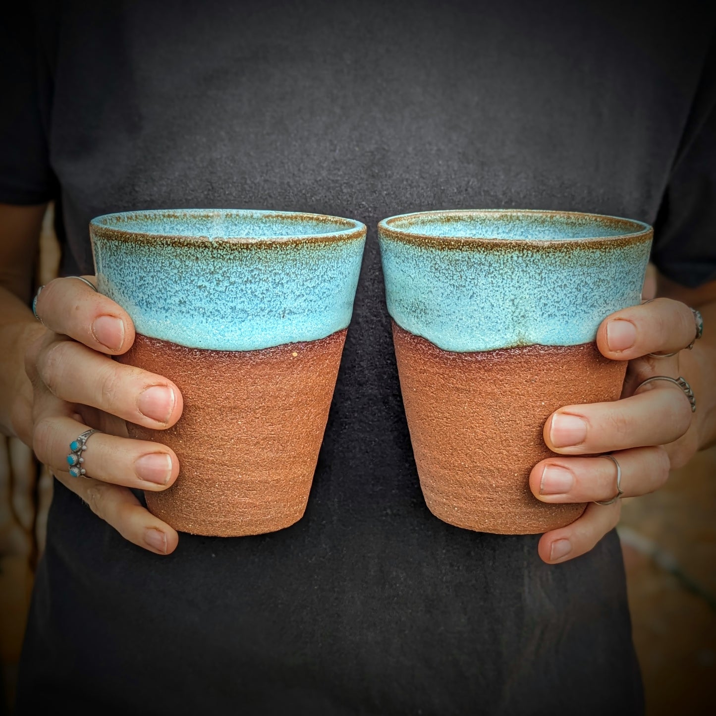 Desert Sky - Set of TWO Stacking Tumblers 350ml