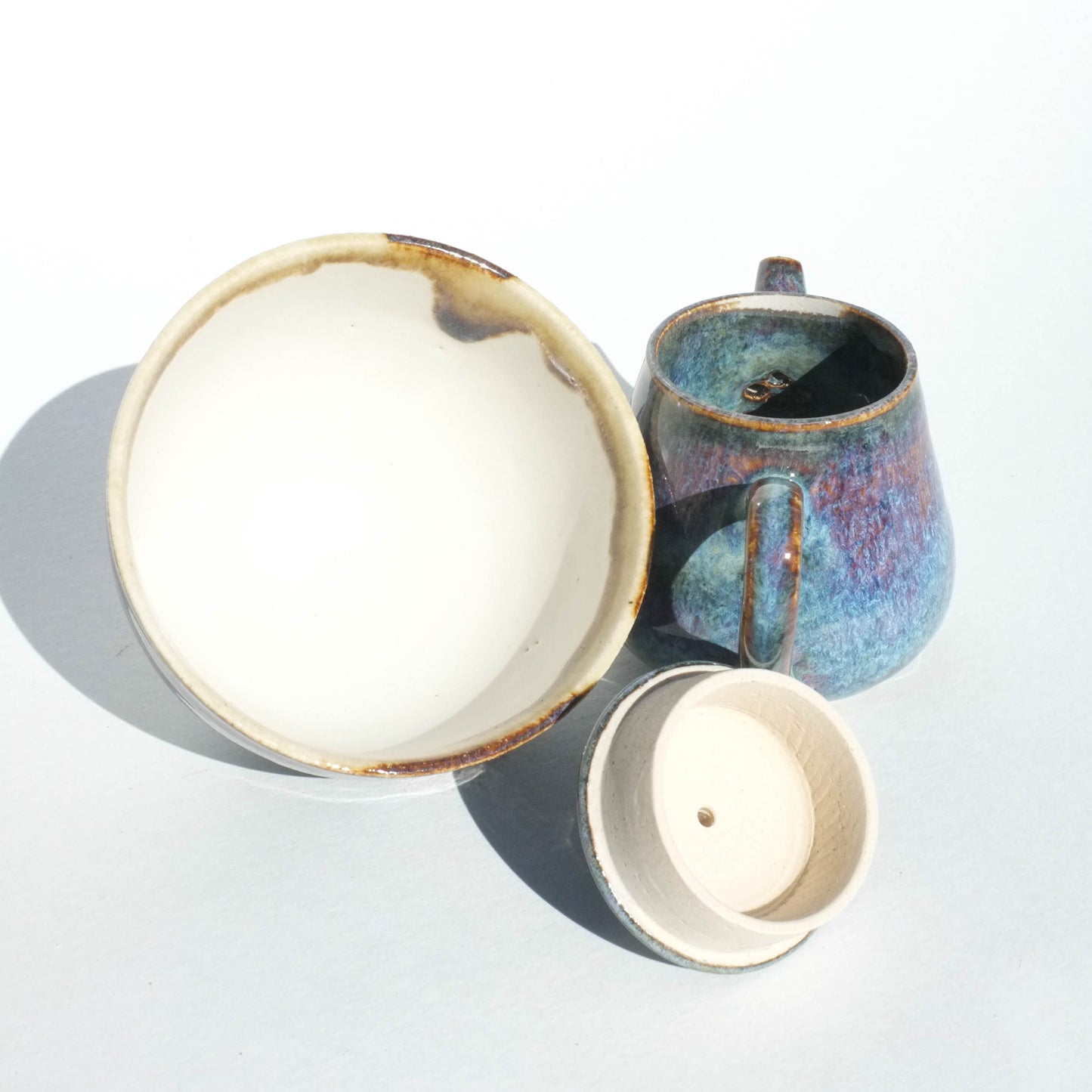 Opal - 85ml Teapot and Cup set