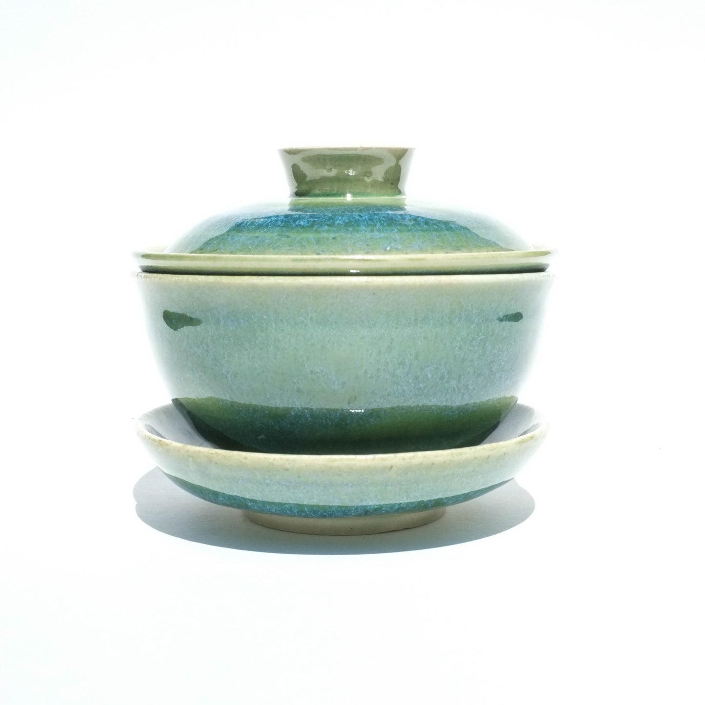 Celadon Waves - 110ml Gaiwan and Teacup Set