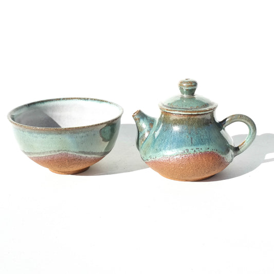 Juniper - 125ml Teapot and Teacup Set