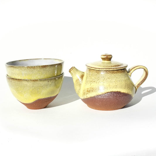 Golden Aspen - 220ml Party Pot and Teacup Set