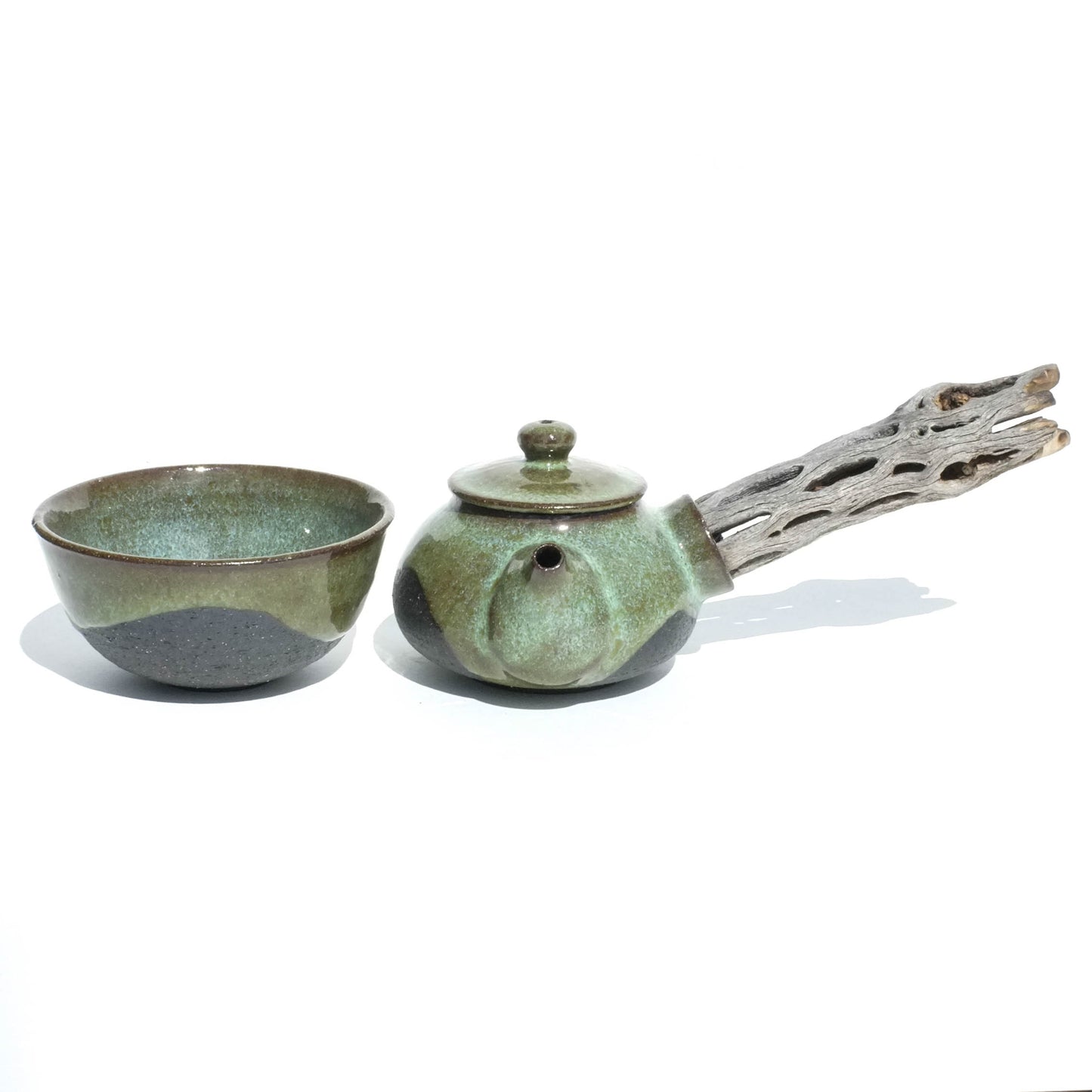 Tortuga - 175ml Cholla Handled Teapot and Cup Set