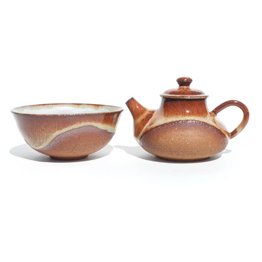 Red Cedar - 135ml Teapot and Teacup Set
