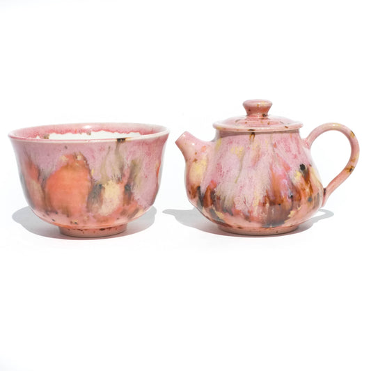 Passionfruit - 80ml Teapot and Teacup Set