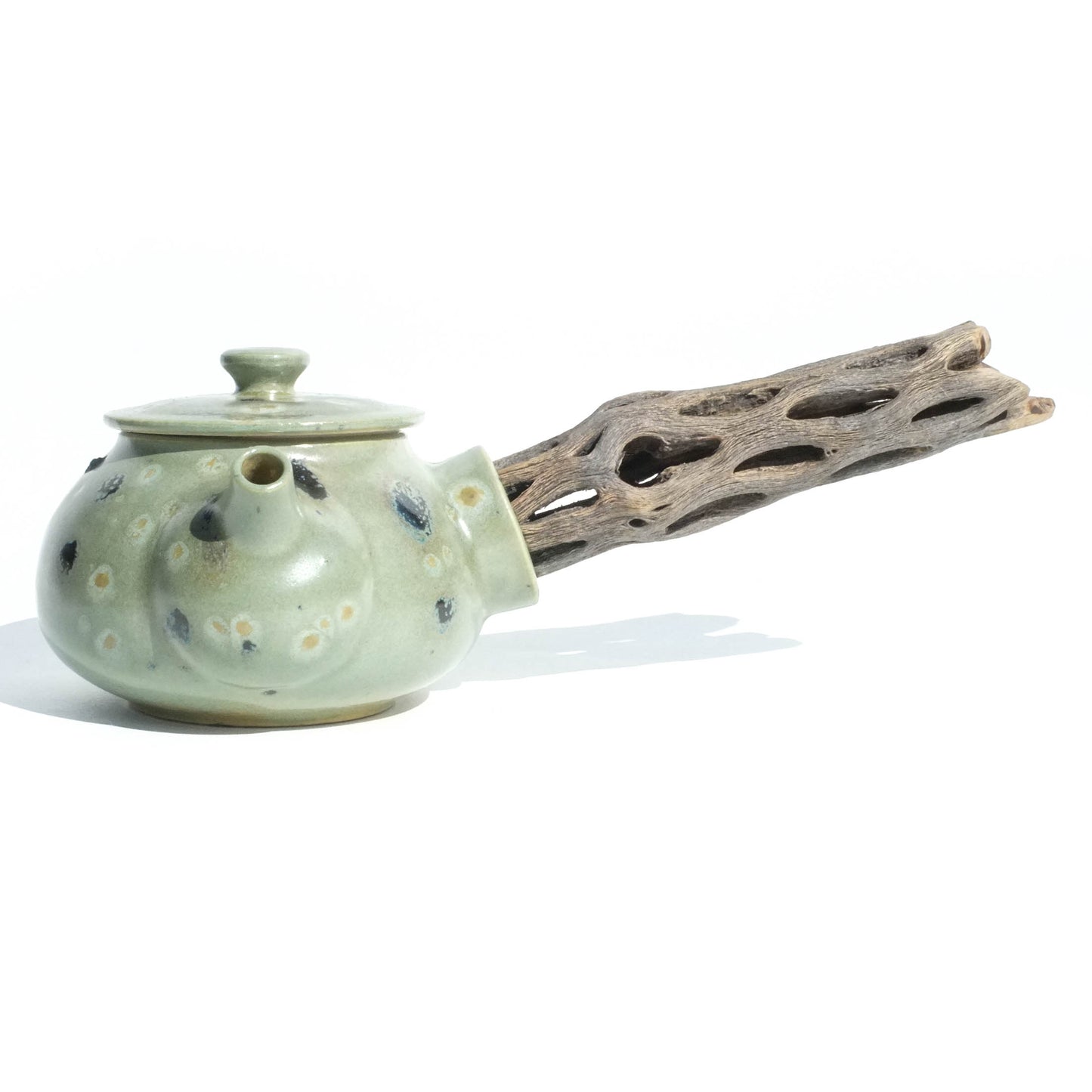Malachite - 180ml Cholla Handled Teapot