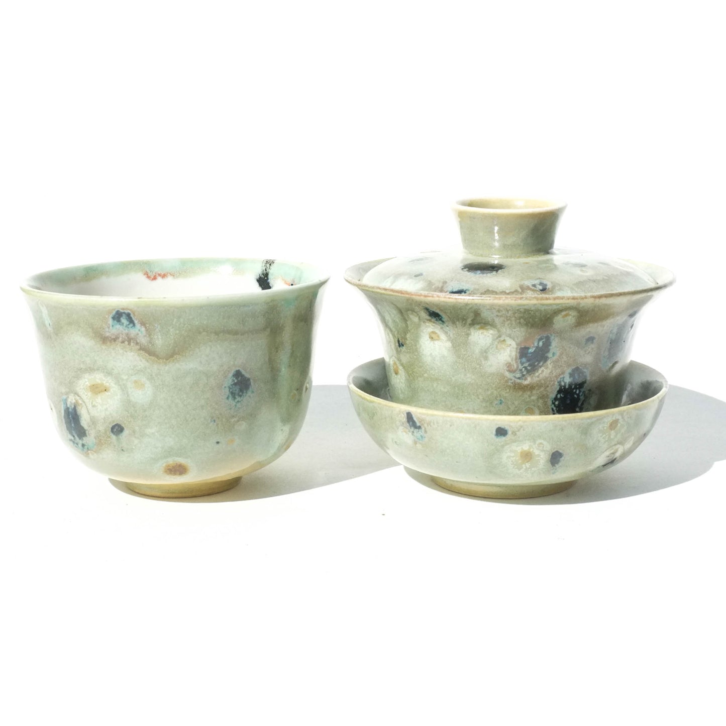 Malachite - 105ml Gaiwan and Teacup Set