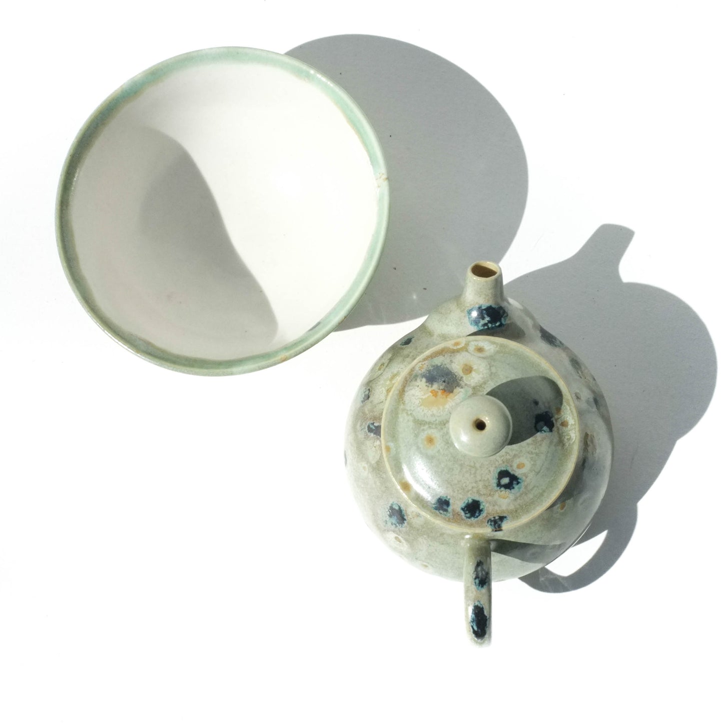 Malachite - 115ml Teapot and Cup Set