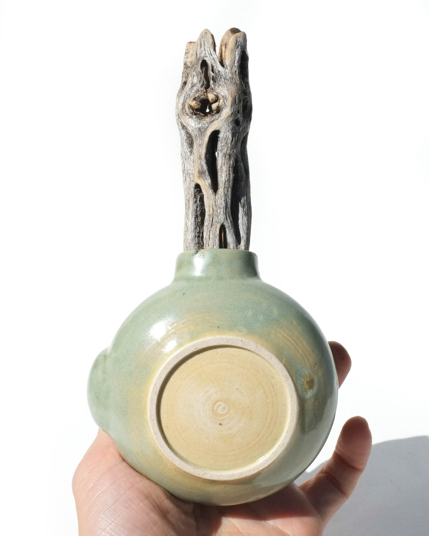 Malachite - 130ml Cholla Handle Teapot