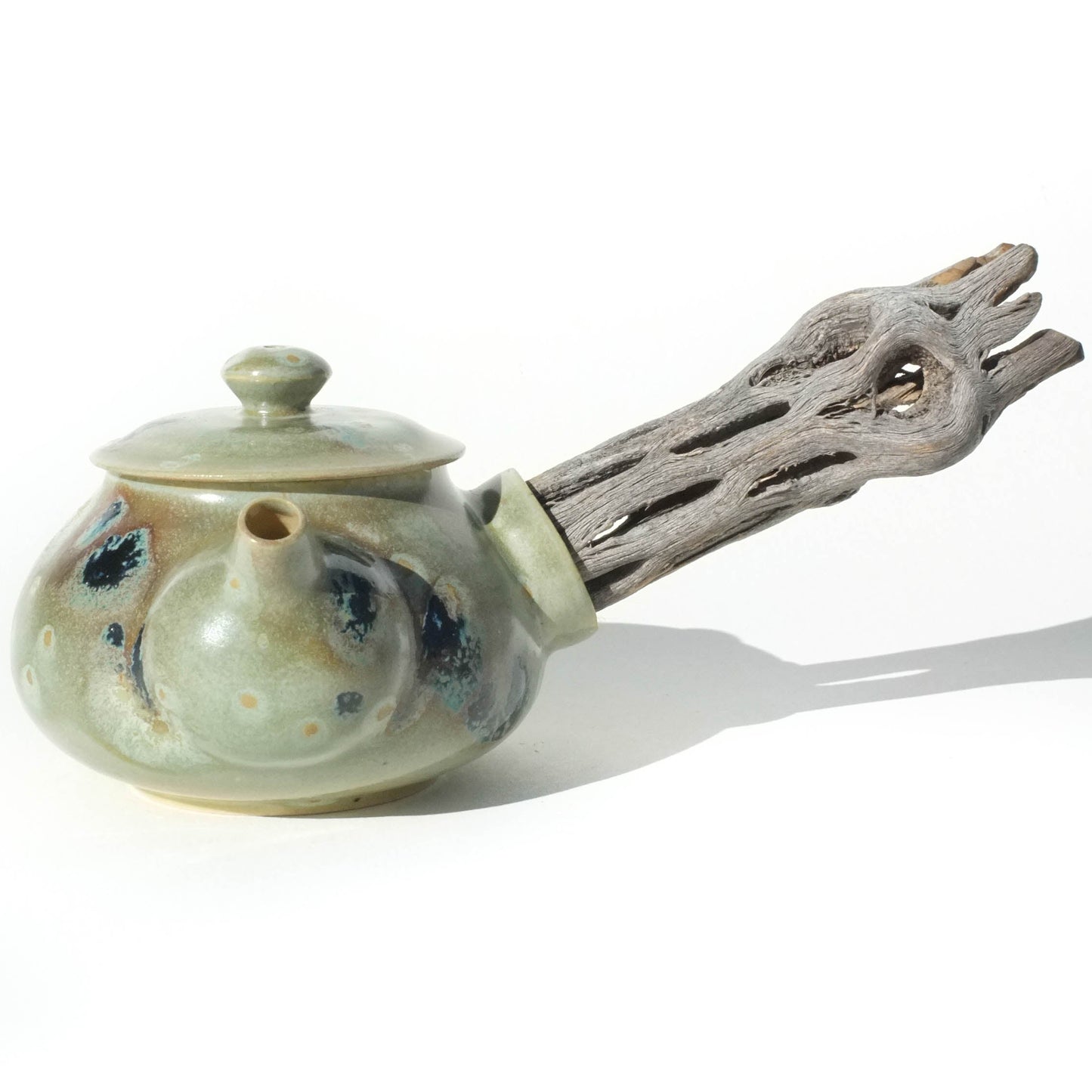 Malachite - 160ml Cholla Handle Teapot