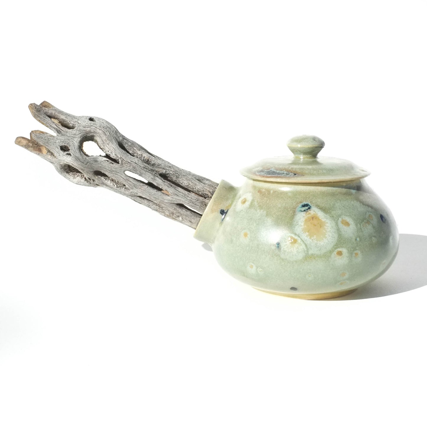 Malachite - 160ml Cholla Handle Teapot