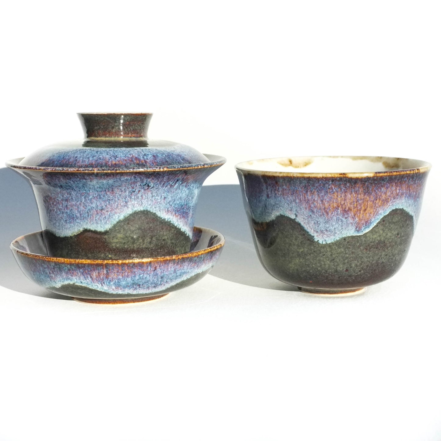 Opal Mountain - 130ml Gaiwan and Teacup Set