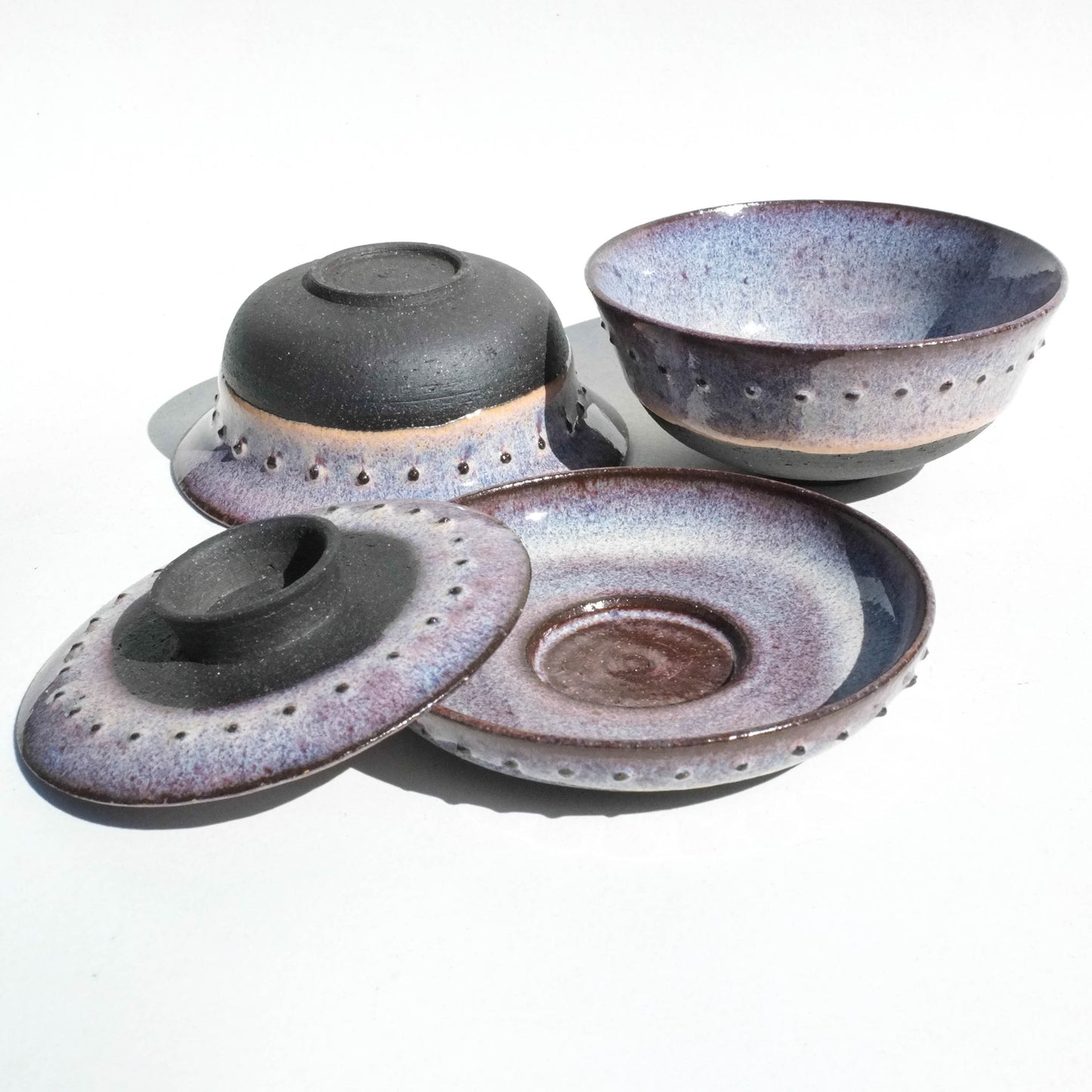 DISCOUNTED - Nebula - Embellished 135ml Gaiwan and Teacup Set