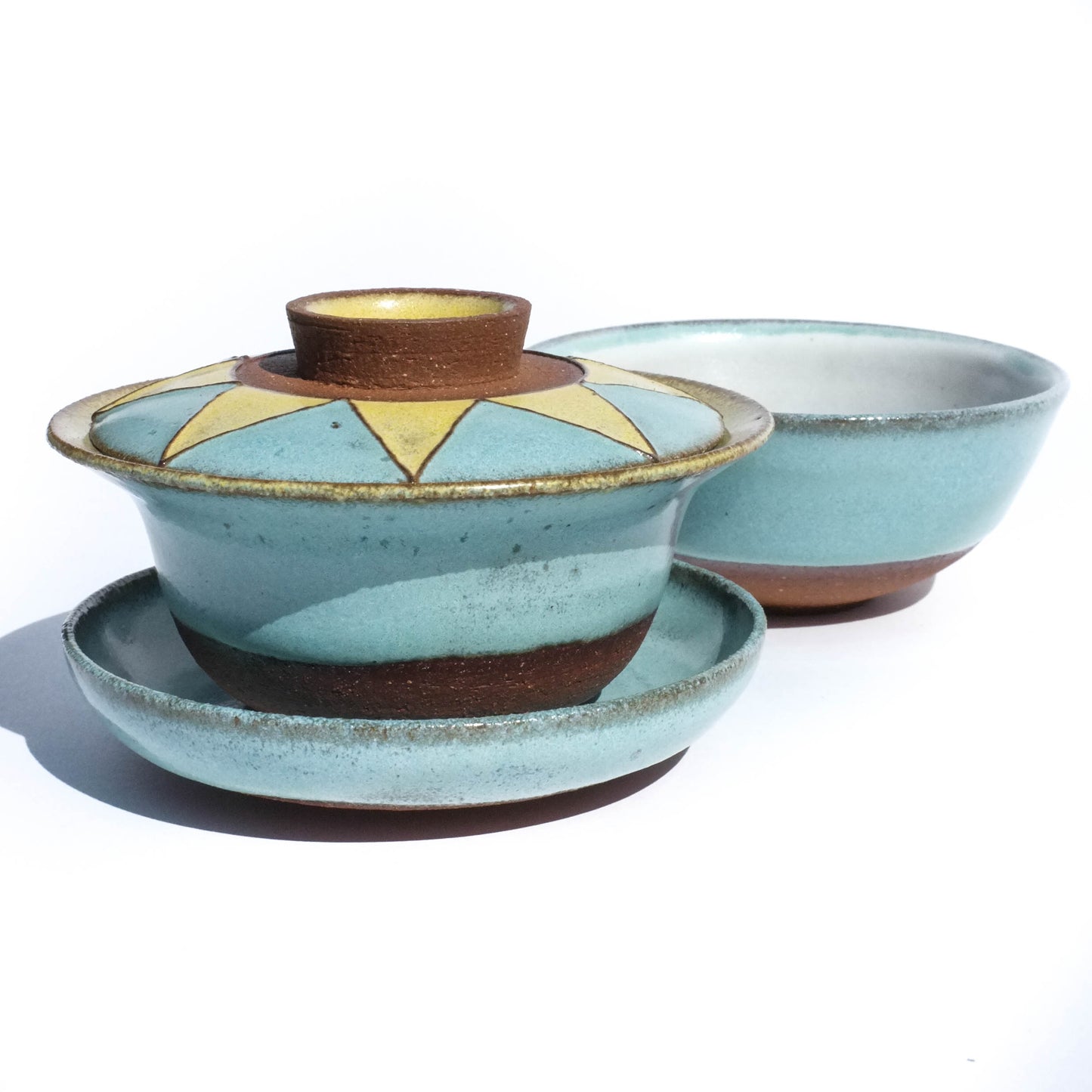 Solstice - 135ml Embellished Gaiwan and Teacup Set