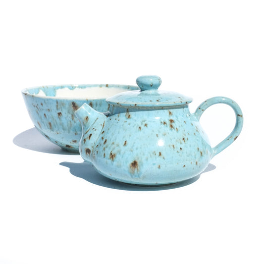 Quail Egg - 95ml Teapot and Cup Set