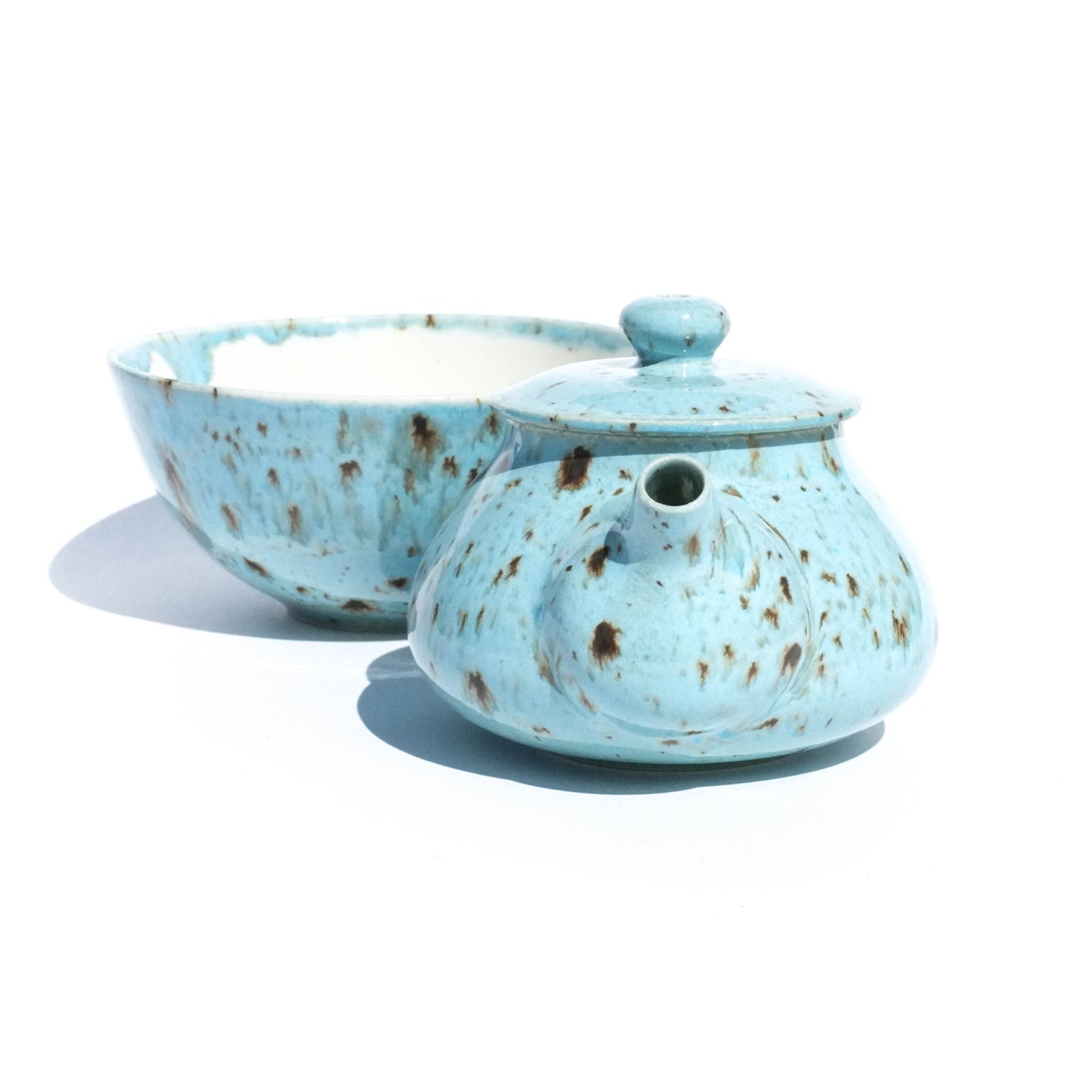 Quail Egg - 95ml Teapot and Cup Set