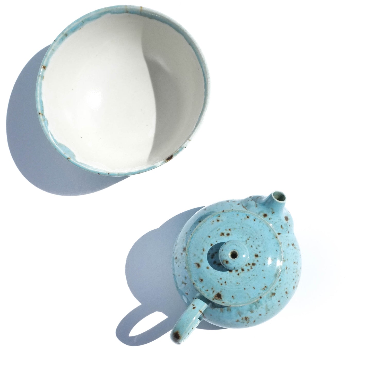 Quail Egg - 95ml Teapot and Cup Set
