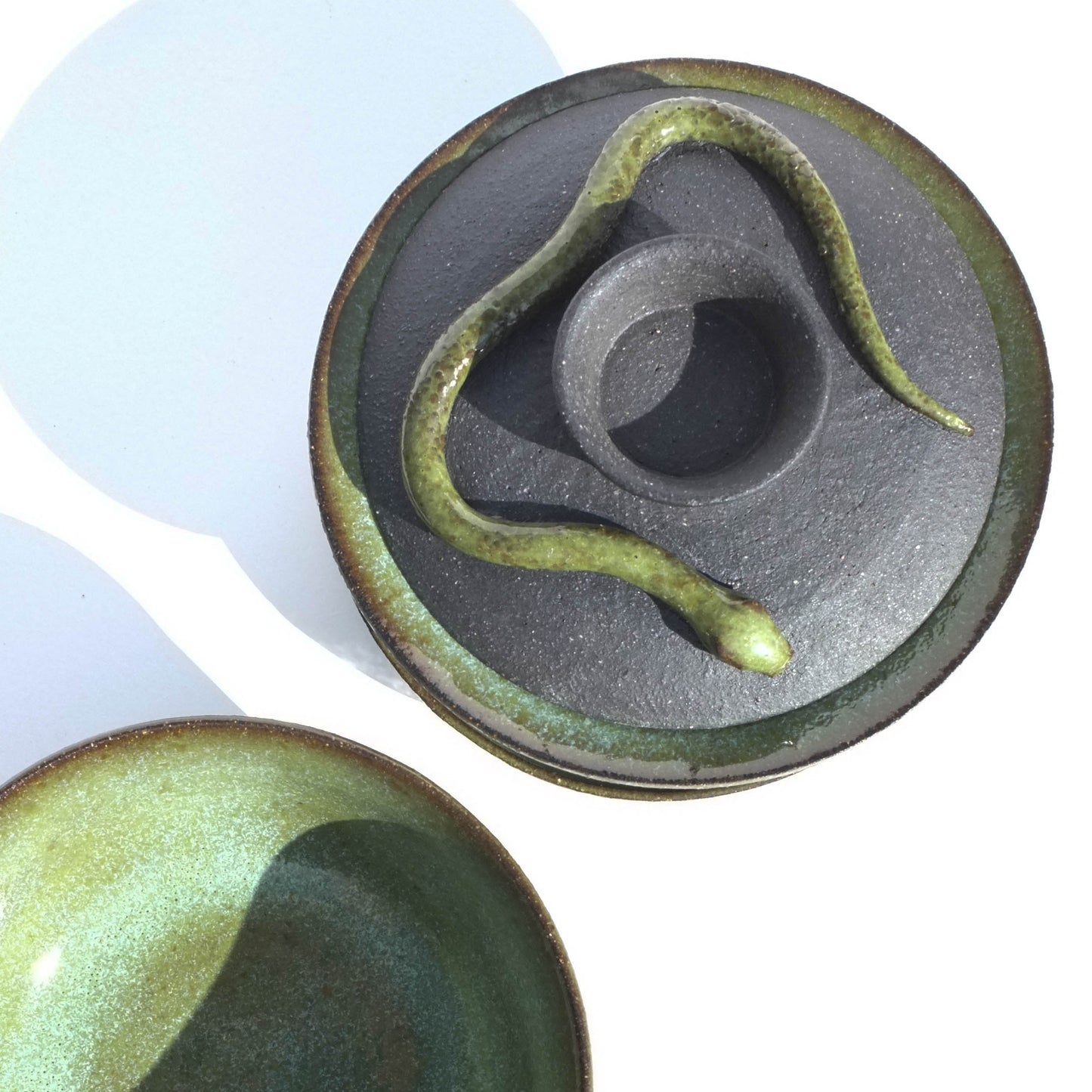 Serpentine - 115ml Sculptural Gaiwan and Teacup Set