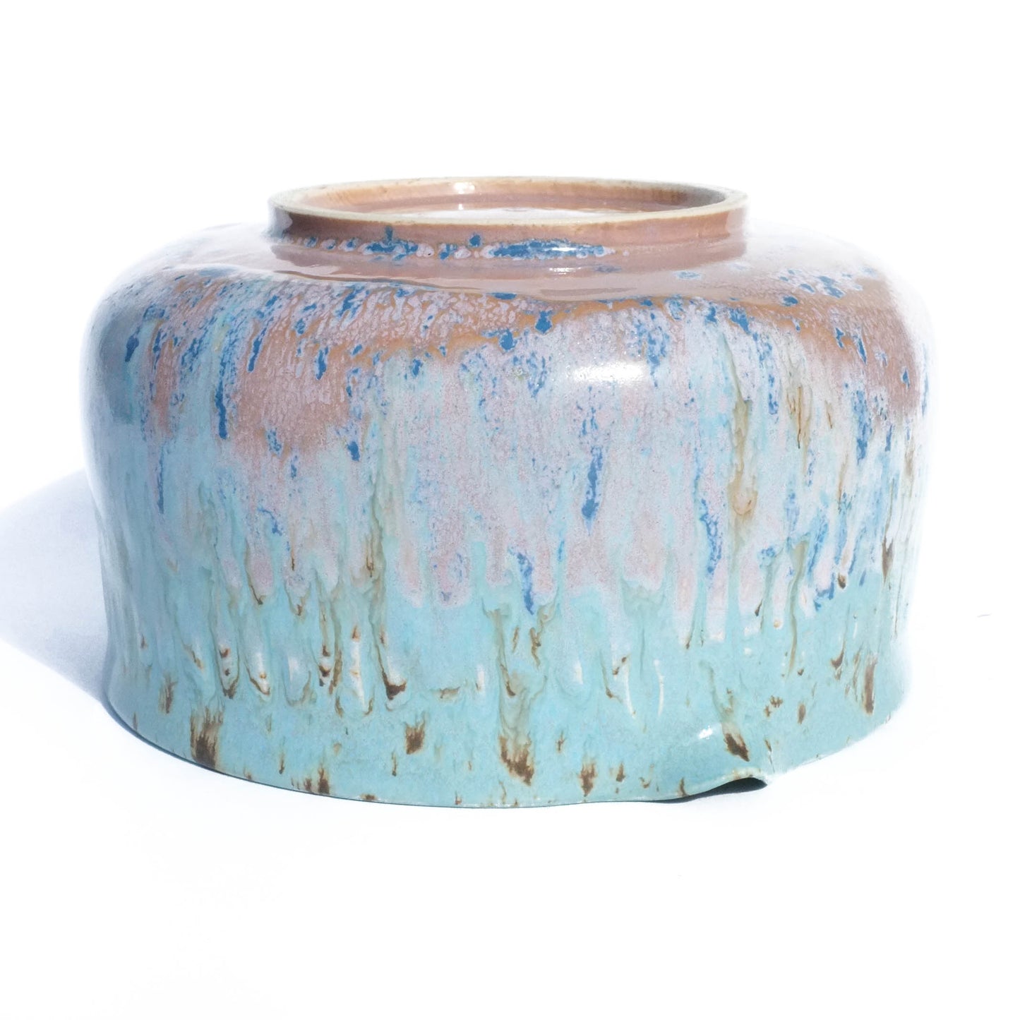Cotton Candy Sky - Large Spouted Matcha Bowl