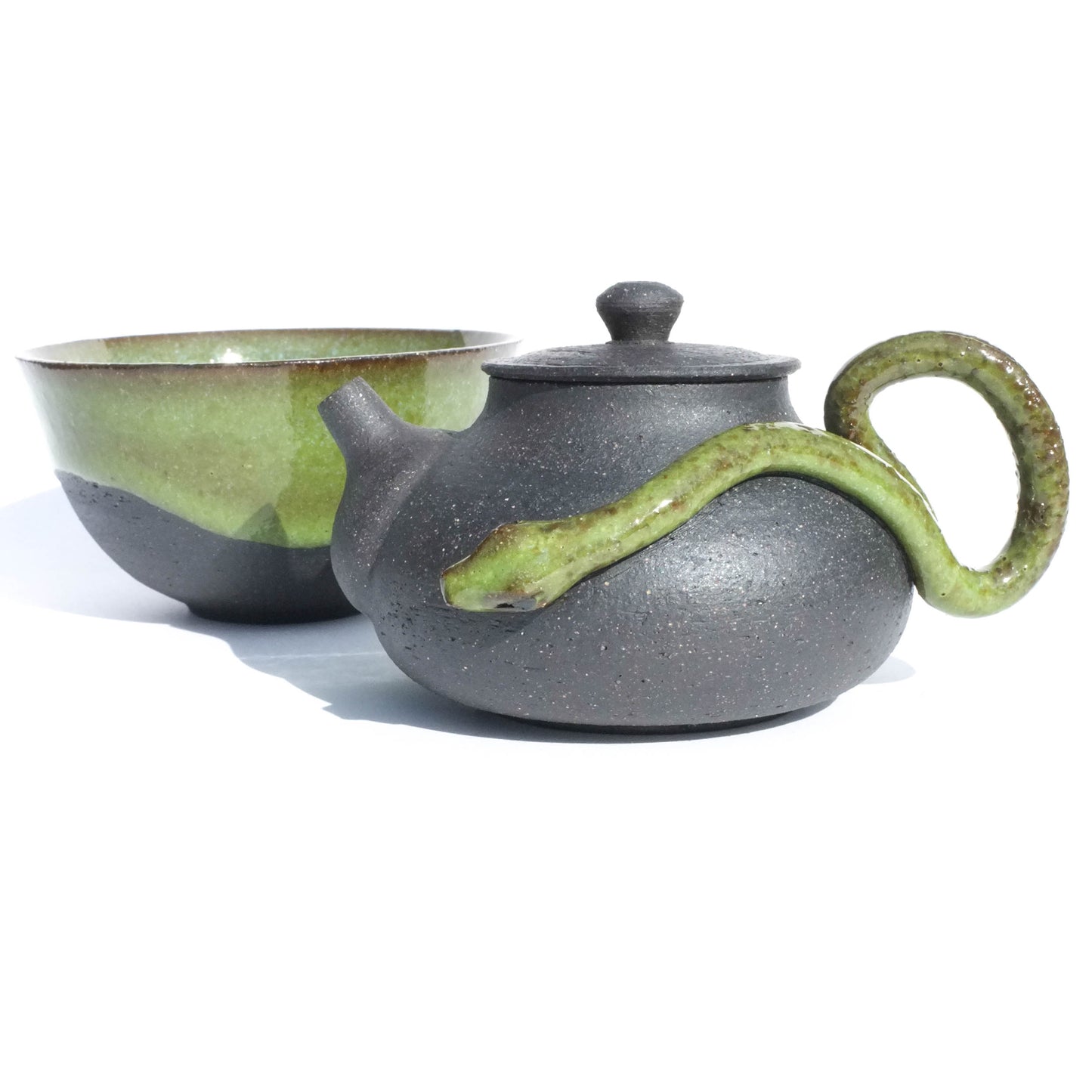 Serpentine - 165ml Teapot and Cup Set