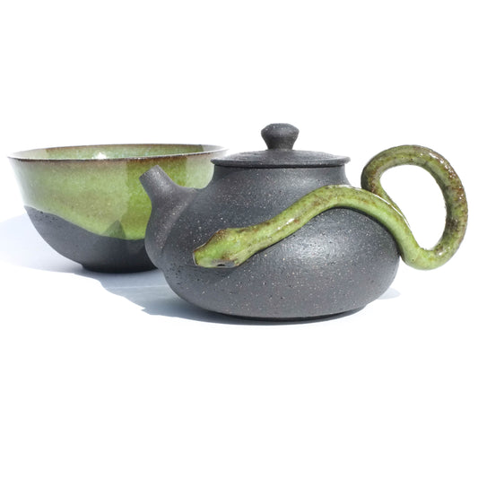 Serpentine - 165ml Teapot and Cup Set