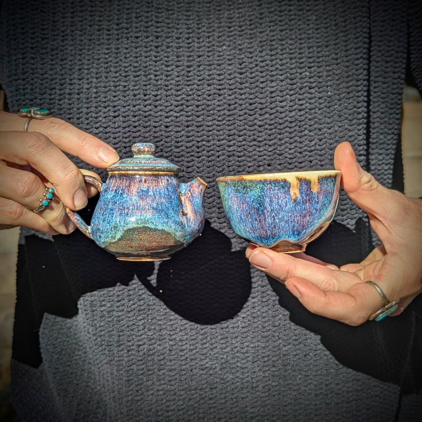 Opal - 80ml Teapot and Teacup Set